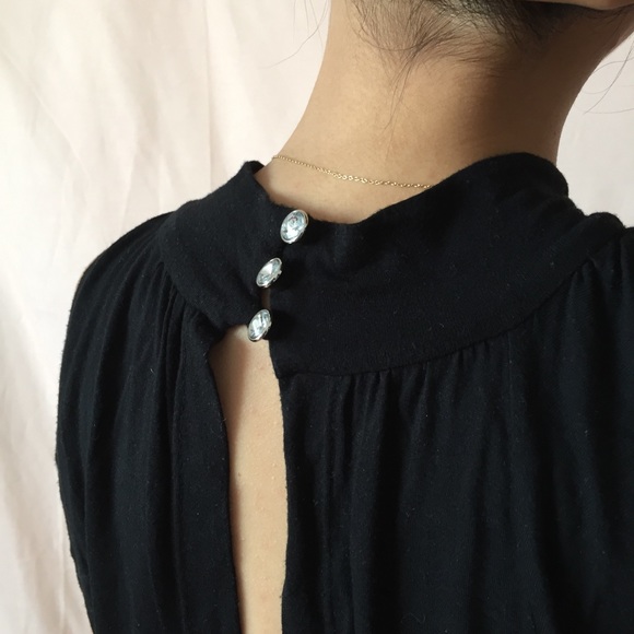 BLOUSON DRESS WITH BACK CUT-OUT - Picture 3 of 3